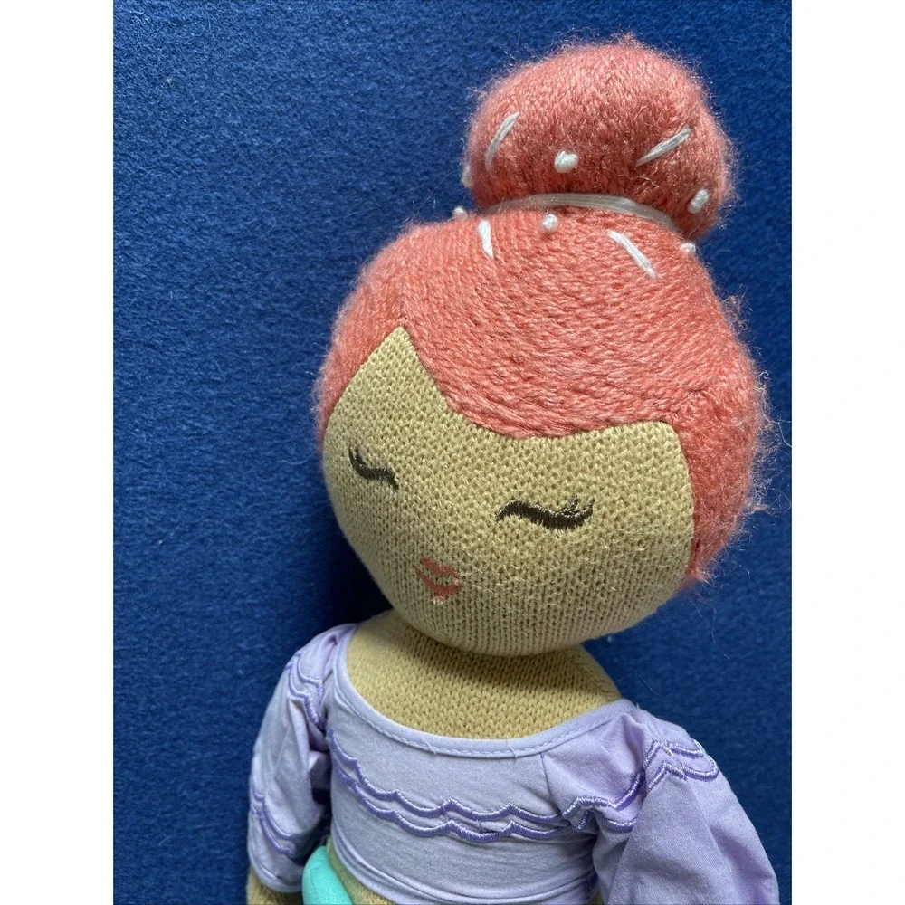 Pillowfort Knit Mermaid Plush Doll 16